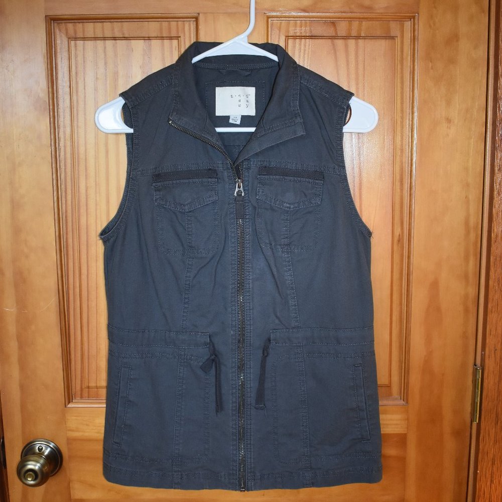 *3 for 20* a new day Women's Gray Cargo Vest XS